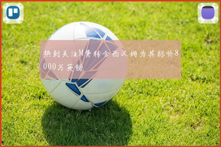 热刺关注M费转会西汉姆为其标价8000万英镑